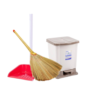 THÙNG RÁC, CHỔI QUÉT
